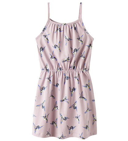 Name It Kjole - NkfVigga - Strap - Winsome Orchid/Hummingbird