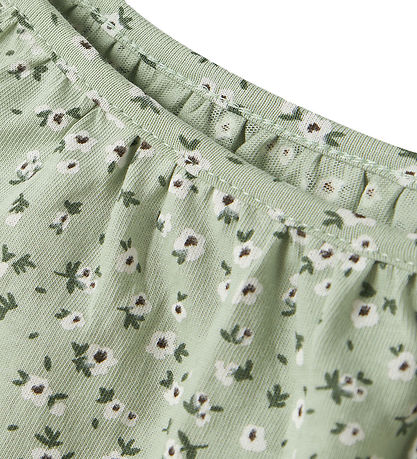 Name It kjole - NkfVigga - Strap - Aqua Gray/Floral