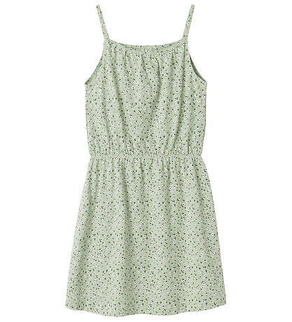Name It kjole - NkfVigga - Strap - Aqua Gray/Floral