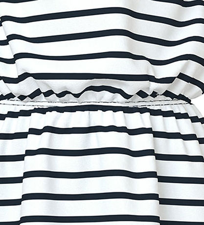 Name It kjole - NkfVigga - Strap - Bright White/Stripe 07