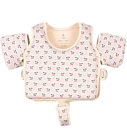 Konges Sløjd Svømmevest m. Vinger - Cherry Pink Motif