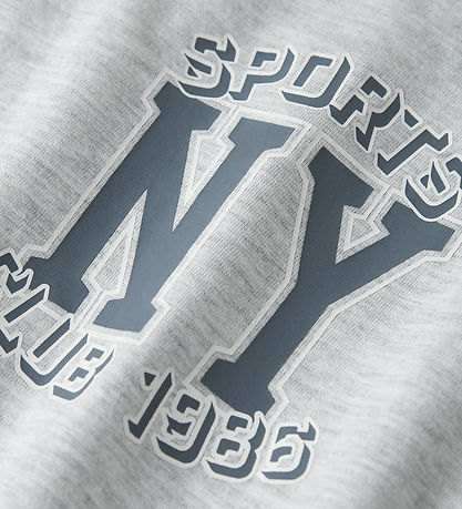 Name It - T-shirt - NkmValix - 2-Pak - Light Grey Melange/Black