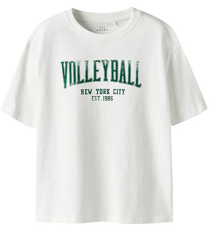 Name It T-shirt - NkmValix - 2-Pak - Bright White/Black