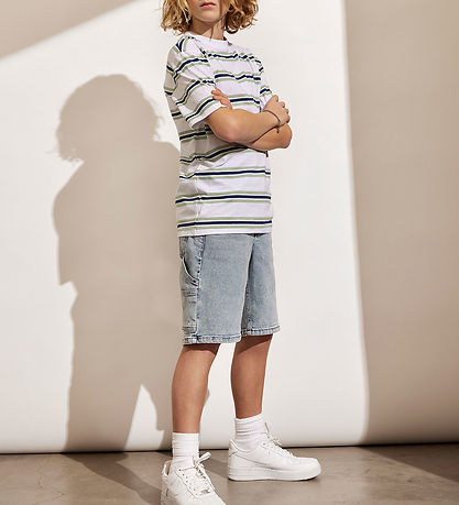 Hound Shorts - Extra Wide - Light Blue Denim