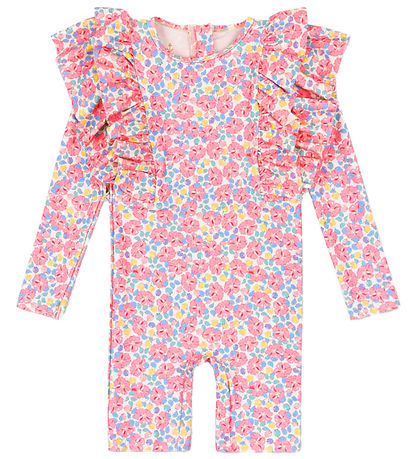 Konges Sløjd Badeheldragt - UV50+ - Manuca Frill - Rose Anglaise