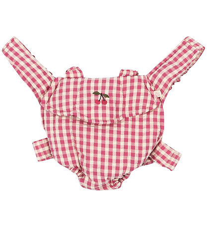 Konges Sløjd Dukkebæresele - Bubblegum Check