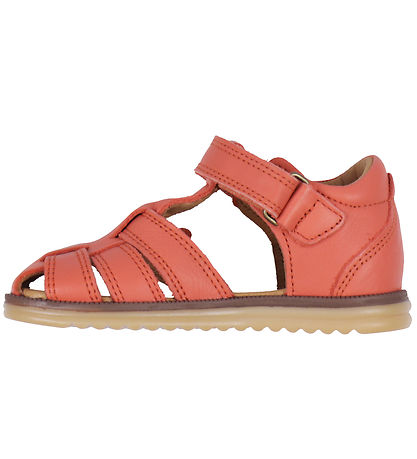 Wheat Sandaler - Sky - Coral