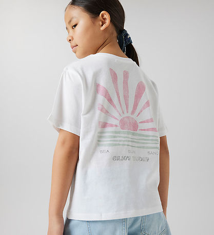 Name It T-shirt - NkfJely - Bright White