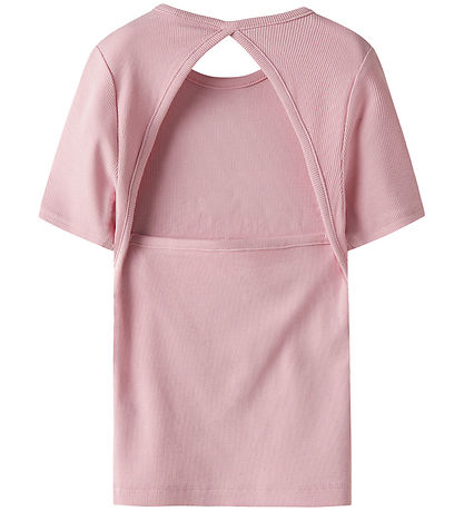 Name It T-shirt - Rib - NkfJalgos - Cameo Pink