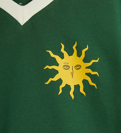 Mini Rodini T-shirt - Grøn m. Sol