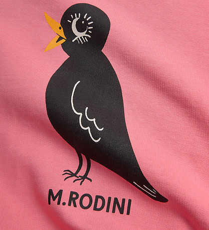 Mini Rodini Sweatshirt - Pink m. Solsort