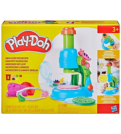 Play-Doh Modellervoks - Light & Look Microscope