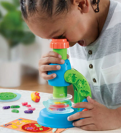 Play-Doh Modellervoks - Light & Look Microscope