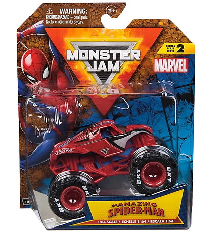 Monster Jam Truck - 1:64 - Marvel - Spider Man