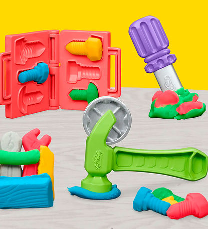 Play-Doh Modellervoks - Stamp N Saw Tool Bench