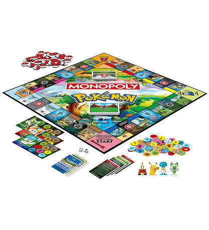 Hasbro Spil - Monopoly Pokemon