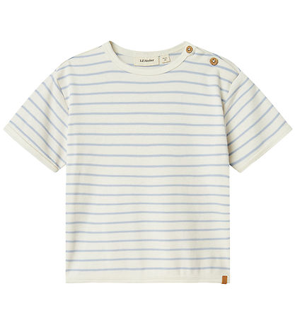 Lil' Atelier T-shirt - NmmGeo - Zen Blue
