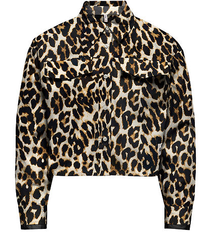 Kids Only Skjorte - KogClara - Black/With Clara Leo