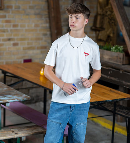 Hound T-shirt - Off White