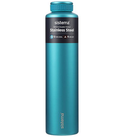 Sistema Termoflaske - Stainless Steel - 600 ml - Grøn