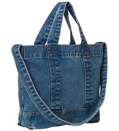 DAY ET Shopper - Washed Denim Crossbody - Blå