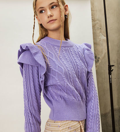 Hound Bluse - Strik - Lilac