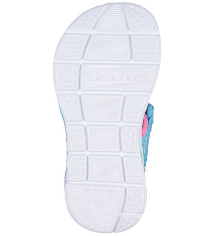 Skechers Sandaler m. Lys - Mermaid Dreams - Blue/Multi