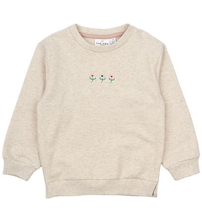 The New Siblings Sweatshirt - TnstNila - Oatmeal Melange