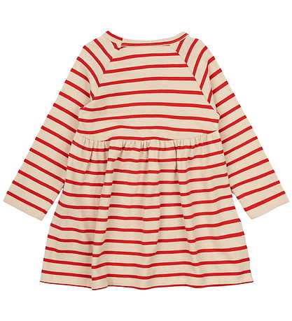 The New siblings Kjole - TnstNat - Poppy Red Striped