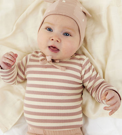 The New Siblings Body l/æ - Rib - TnsbFro - Adobe Rose striped