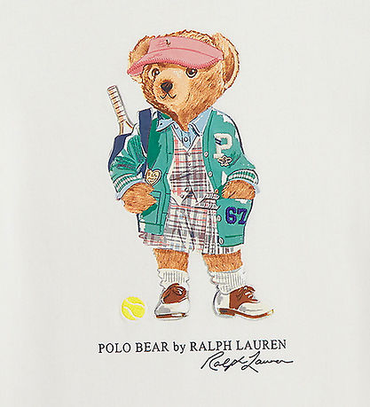 Polo Ralph Lauren T-shirt - Hvid m.Bamse