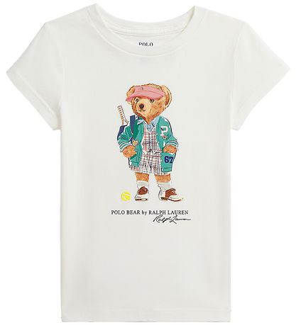 Polo Ralph Lauren T-shirt - Hvid m.Bamse
