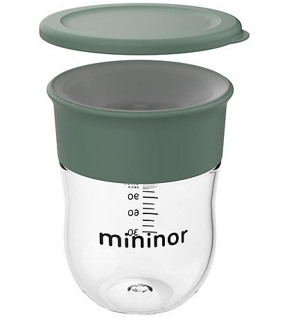 Mininor Kop m. Låg - Training - 220 ml - Pilegrøn