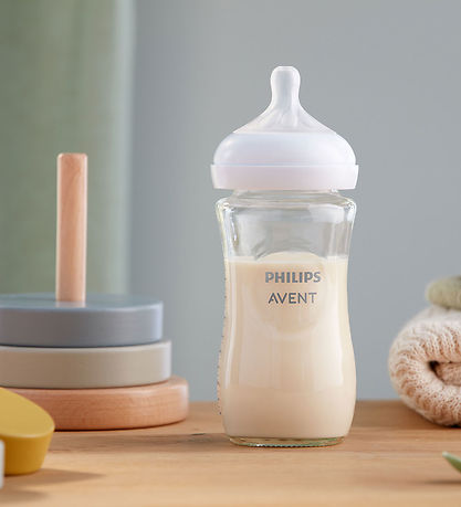 Philips Avent Sutteflaske - Glas - Natural Response - 240 ml - K