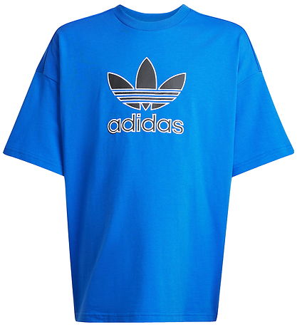 adidas Originals T-Shirt - Trefoil - Blå