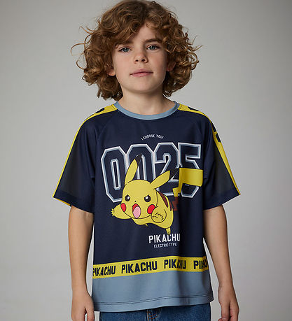Name It T-shirt - NkmSal Pokemon - Navy Blazer
