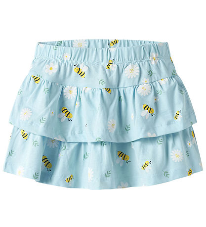 Name It Nederdel - NmfVigga - Cool Blue/Bubblebee