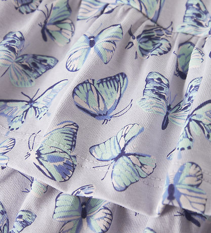 Name It Nederdel - NmfVigga - Purple Heather/Butterflies