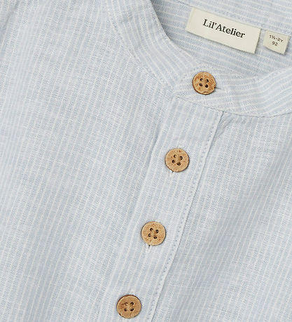 Lil Atelier T-shirt - NmmJesper - Ancient Water