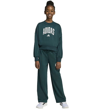 adidas Performance Sweatshirt - JG CLGT FT - Aurivy/Hvid