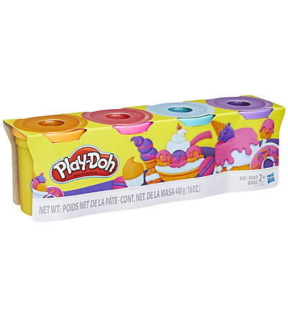 Play-Doh Modellervoks - 4-pak - 453g