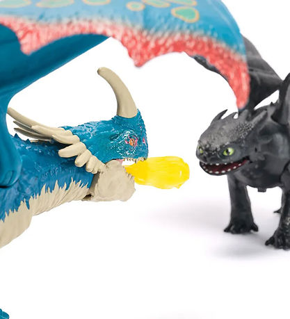 Dragons Legetøjsfigur - Fire Blast Deadly Nadder