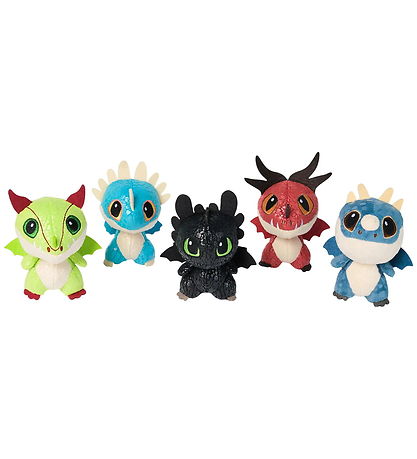 Dragons Legetøj - Asst. - Movie Gund Plush - 7,5cm