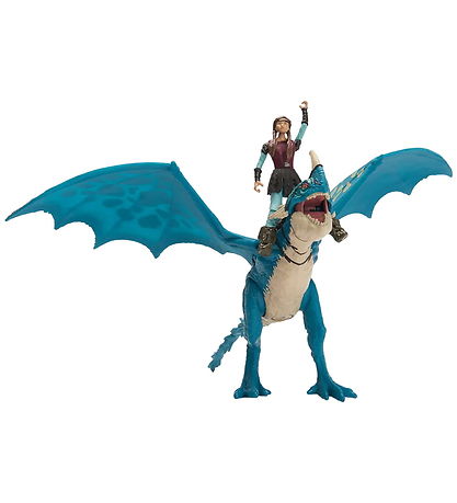 Dragons Legetøj - Movie Viking And Dragon - Deadly Nadder And As