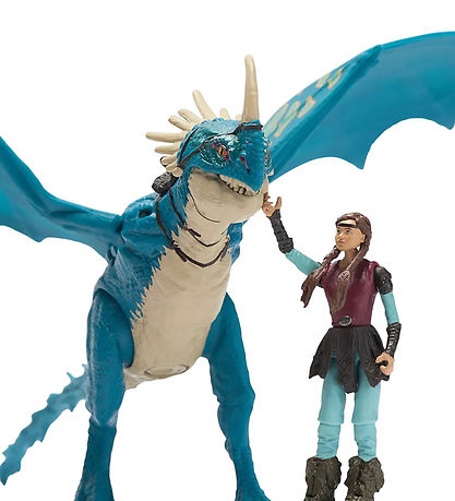 Dragons Legetøj - Movie Viking And Dragon - Deadly Nadder And As