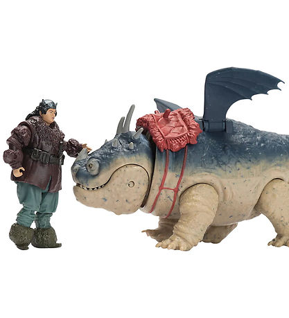Dragons Legetøj - Movie Viking And Dragon - Gronckle And Fishleg