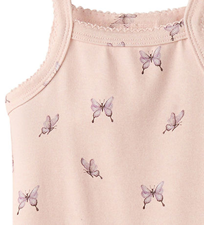 Lil Atelier Sommerdragt - NbfGayo - Peach Blush/Butterfly