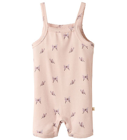 Lil Atelier Sommerdragt - NbfGayo - Peach Blush/Butterfly