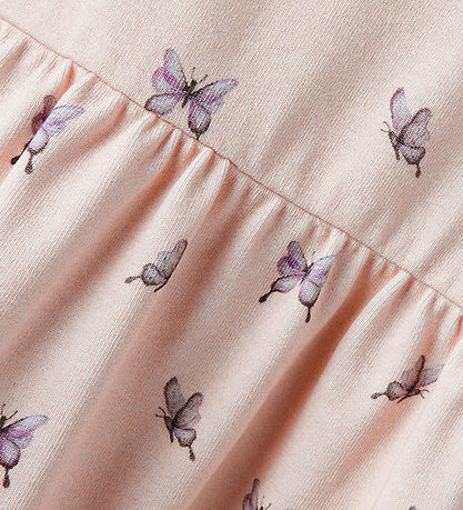 Lil Atelier Kjole - NmfGayo - Peach Blush/Butterfly