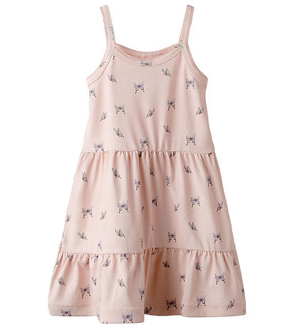Lil Atelier Kjole - NmfGayo - Peach Blush/Butterfly